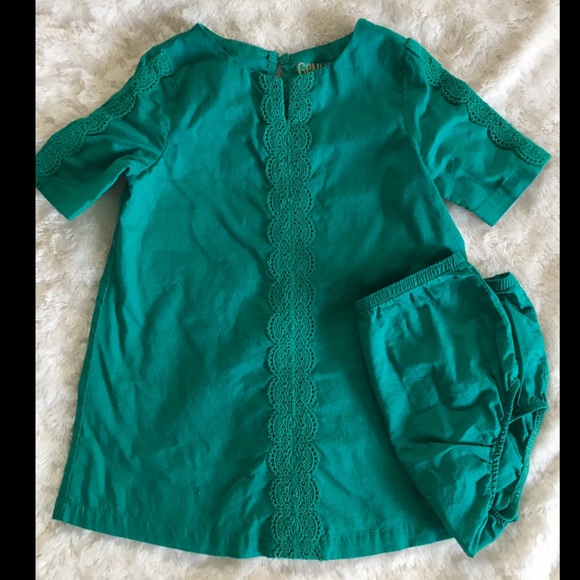 OshKosh B'gosh Other - EUC Toddler Green Embroidered Dress